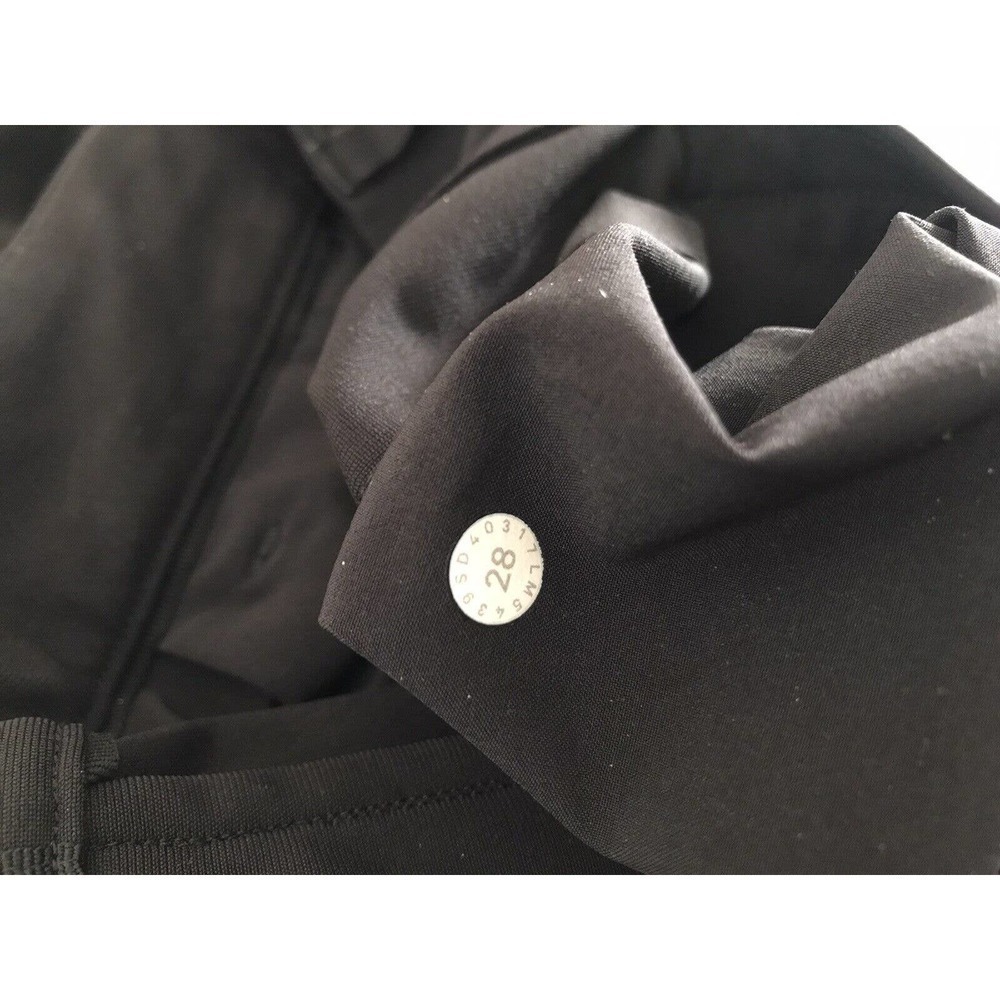 Lululemon | Women's Black Belt Looped Side Pocket Trouser Pants Size 28 - Picture 12 of 12